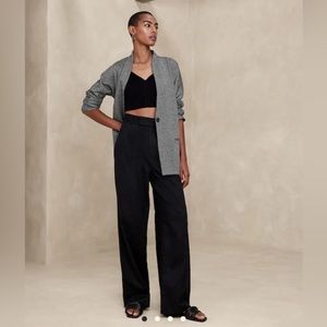 Banana Republic textured nailhead blazer, size M
